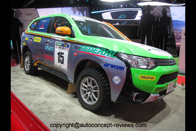 Mitsubishi Outlander PHEV- Asia Cross Country Rally 2014 